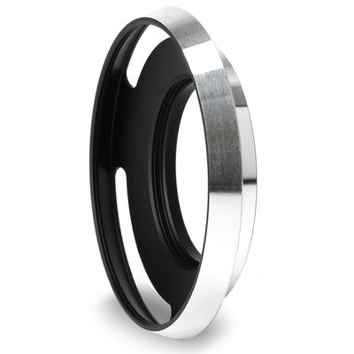 Ø 46mm Camera Ø 46mm Wide Angle Lens Hood for Universal Ø 46mm - Metal Screw-in Cylindrical / Round Lens Shade from CELLONIC