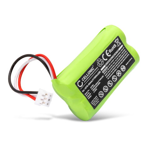 Battery for nVidia Shield Game Controller, TV Game Controller; P2920 HRLR15/51 (1800mAh, 2.4V) from CELLONIC