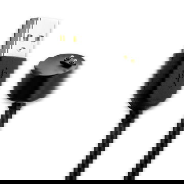 USB Smart Watch Charger for Amazfit Band 5 / Xiaomi Mi Band 5 / Mi Band 6 Fast Charging 1A Data Cable Smartwatch Fitness Tracker PVC - Black