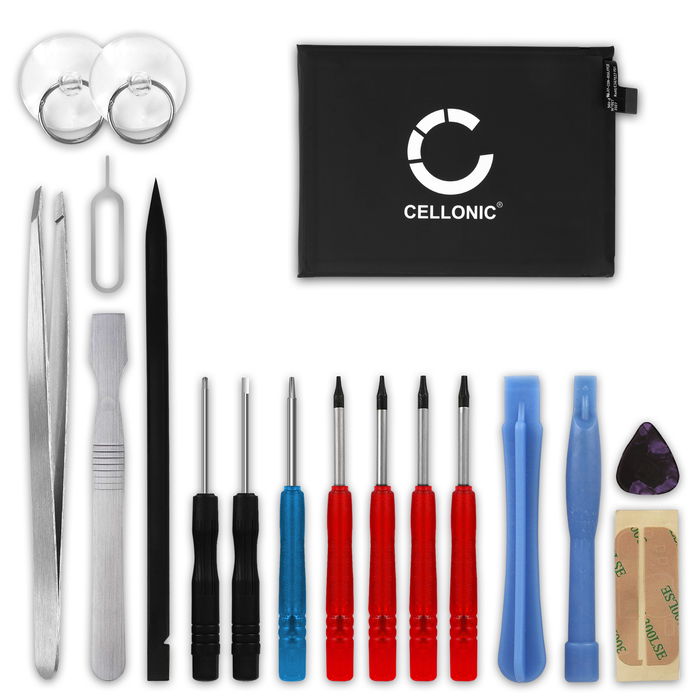 CELLONIC Phone Battery Replacement for Xiaomi Mi 10T Lite 5G / Redmi Note 9 Pro 5G + 17-Tool Phone Repair Kit - BM4W 4600mAh