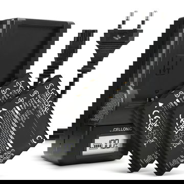 2x Battery for Medion Life E47001 E47001 E47006 P47000 P47002 P47003 P47005 P47006 X47015 MD 41856 1180mAh + Charger from CELLONIC