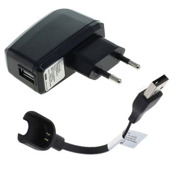 subtel System Connector Smart Watch Charger for Xiaomi Mi Band 3 GPS Fitness Tracker Smart Band Charging Cable and Plug UK Adapter Lead