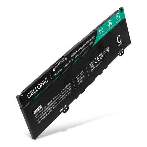 Battery for Dell Inspiron 13 7000, P83G, 13 7386, 13 5370, 13 7370 f62g0 (2100mAh, 11.4V) from CELLONIC