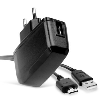 Phone Charger for LG KU990 Viewty / KF600 Venus / KE770 Shine / KC550 Orsay / KC910 Renoir / KG320s 18 Pin Connector Smartphone Charging Cable UK Adapter Power Supply 1m Lead 5W 1A / 1000mA + USB Cable