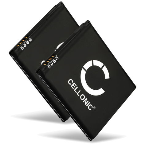 2x Battery for Samsung SM-G388 Galaxy Xcover 3 Li-Ion 3.85V (1900mAh, 3.85V) from CELLONIC