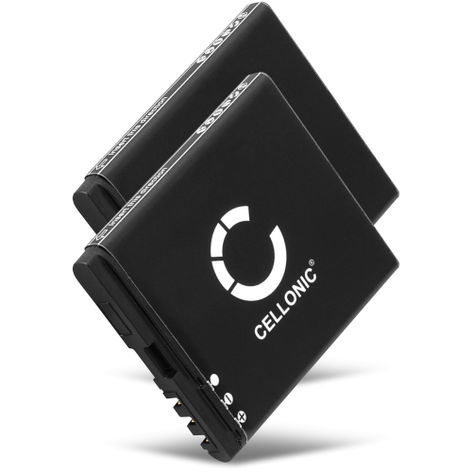 2x Battery for Nokia N95 8GB; N78; N79 BL-6F (1200mAh, 3.7V) from CELLONIC