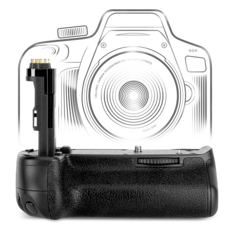 BG-E13 Battery Grip for Canon EOS 6D – Vertical Portrait Grip for LP-E6 Batteries from CELLONIC