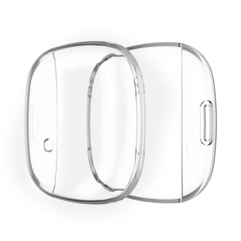 Protective Case for FitBit Versa 3; Sense – Crystal Clear, TPU from subtel