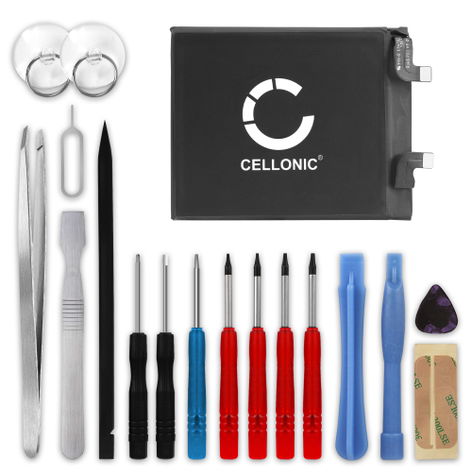 Battery for Xiaomi Mi 11 Ultra, Pro 5G BM55 (4800mAh, 3.85V) + Tool-kit from CELLONIC