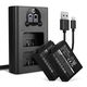 2x Battery (1280mAh, 7.6V) + Dual Charger