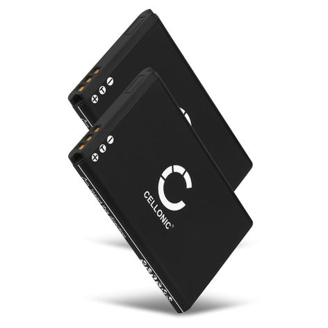 2x Battery for Doro 2404; 1370; 6040; 6060; 1372 DBO-1000A (1200mAh, 3.7V) from CELLONIC