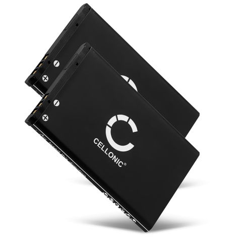2x Battery for Emporia Telme C140; Bea-fon S33 Emporia AK-C140 (900mAh, 3.7V) from CELLONIC