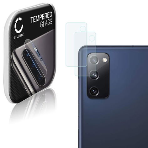 2x Screen Protector for Samsung Galaxy S20 FE (SM-G781) – Glass (9H hardness) from CELLONIC