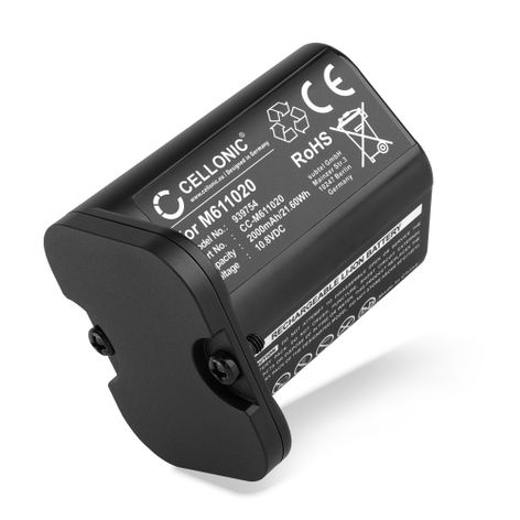 Battery for iRobot Braava Jet M6; M6 Ultimate Robot Mop M611020, ALB-C (2000mAh, 10.8V) from CELLONIC