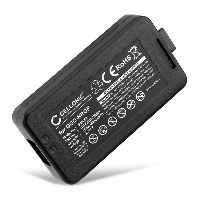 Battery for Green-GO WBPX Wireless Beltpack 3.7V 1800mAh Lithium-Polymer from CELLONIC