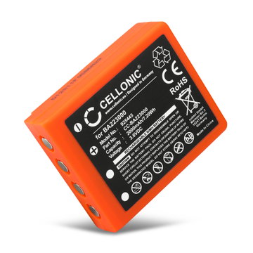 BA223000, BA223030, FUB6 Battery for HBC Radiomatic Quadrix, Micron 4, 5, 6, 7, Vector Pro, Keynote 2000mAh Battery Replacement BA223000, BA223030, FUB6 Remote Control Transmitter