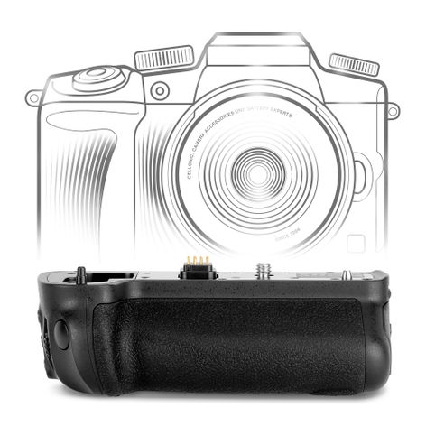 DMW-BGGH3 Battery Grip for Panasonic Lumix DMC-GH3, DMC-GH3A, DMC-GH3H – Vertical Portrait Grip for DMW-BLF19 Batteries from CELLONIC