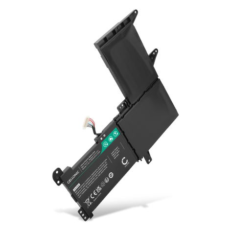 Battery for ASUS Vivobook S15 S510UA, S510UN, S510, S510UR; B31N1637 / B31Bi9H (3600mAh, 11.4V) from CELLONIC