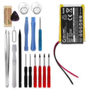 LSSP321830 Battery for FitBit Blaze Sport Fitness Tracker Smartwatch Battery Replacement - 160mAh 3.7V Lithium Polymer + Tool-kit 17pcs