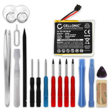 361-00108-00 Battery for Garmin vivoactive 3 Sport Fitness Tracker Smartwatch Battery Replacement - 160mAh 3.7V Lithium Polymer + Tool-kit 17pcs