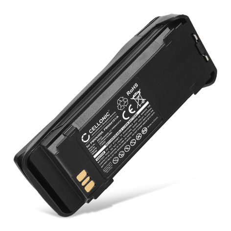 Battery for Motorola DP3400; DR3000; DP3600; DGP4150; DGP6150; DP3401 (2600mAh, 7.4V) from CELLONIC