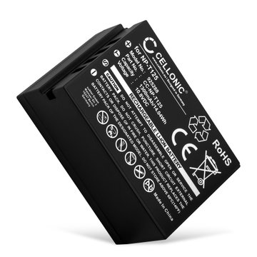 NP-T125 Battery for FujiFilm GFX 50s GFX Medium Format 1300mAh Camera Battery Replacement
