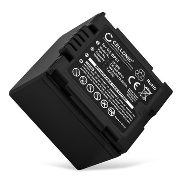 Battery for Hitachi DZ-HS301 DZ-BX35 DZ-HS500 DZ-BX37 DZ-GX20 DZ-GX25 DZ-GX3100 DZ-BP14 (1440mAh, 7.4V) from CELLONIC