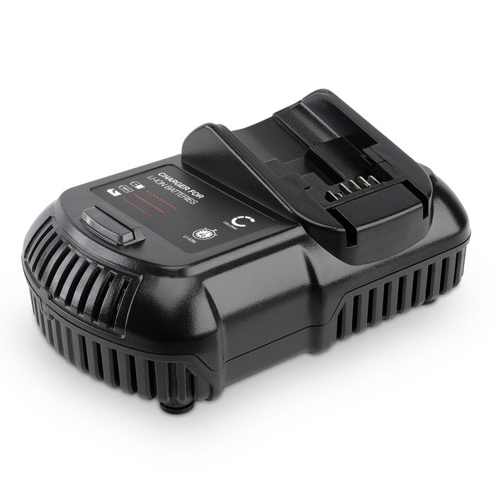 CELLONIC DeWalt 12V 14.4V 18V 20V Charger for Li-Ion Batteries – 3.0A DCB101, DCB107, DCB110, DCB112, DCB115, DCB118, DCB119 Replacement Power Tool Charger