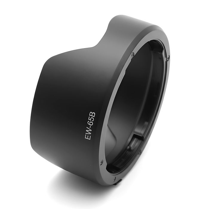 EW-65B Camera Lens Hood for Canon EF 24mm f/2.8 IS USM, EF 28mm f/2.8 IS USM - Plastic Screw-in Flower / Tulip / Petal Lens Shade from CELLONIC