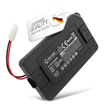 Battery for Rowenta Explorer 40, 60, 20 / Rowenta RS-RT900866 2600mAh from CELLONIC - With Shell