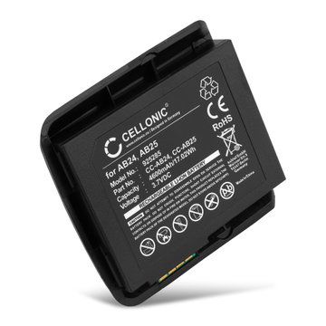 318-038-001, 318-039-001, AB24, AB25 Battery for Intermec CN50, Intermec CN51 MDE Barcode Scanner Battery Replacement - 4600mAh / 17.02Wh 3.7V Lithium Ion
