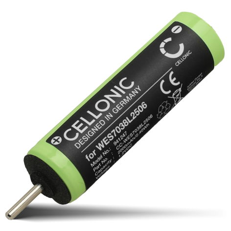 Battery for Panasonic ER216; ER217; ES2207P; ES3042; ES365; ES4001 (2000mAh, 1.2V) from CELLONIC
