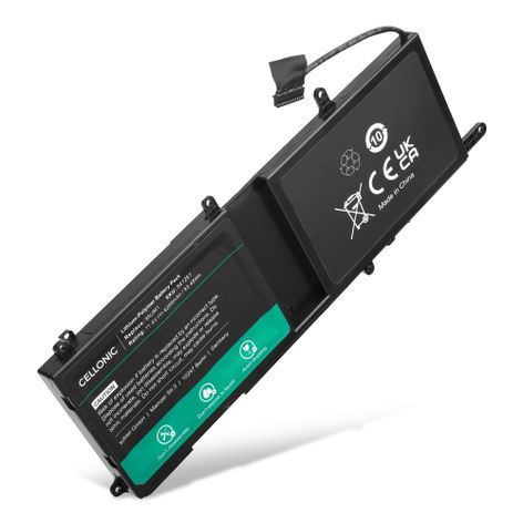 Battery for Dell Alienware 15 R3, 17 R4; P31E; P31E001; P31E002; P69 9NJM1 (8200mAh, 11.4V) from CELLONIC