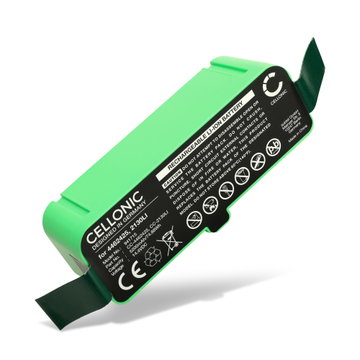 Battery for iRobot Roomba 980, 960, 671, 675, 681, 896, 696, 680, 615, 691, 895, 965, 690 5200mAh from CELLONIC