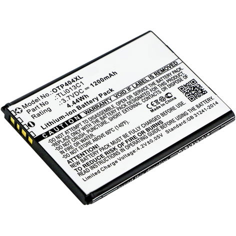 Battery for Alcatel One Touch Go Flip, Flip V TLi013C1 (1200mAh, 3.7V) from CELLONIC