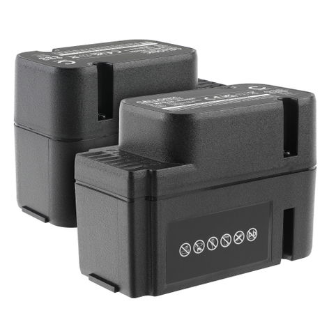 2x Battery for Worx Landroid L1500, L2000, M800i, WG754E, WG798E; WG756E; WG790E WA3225 (2500mAh, 28V) from CELLONIC