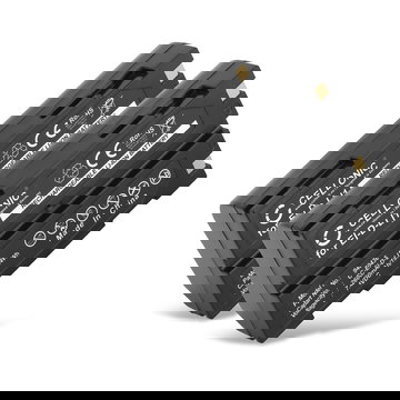 2x EI-D-LI1 Battery for HP Photosmart C912 / Pentax EI-2000, EI-D-LI1 / Trimble R4, R6, R7, R8 2600mAh Battery Replacement