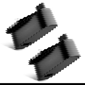 1 Port USB Charger 5V 1A 5W Fast Smart Charging Mains Wall USB Adapter Outlet Socket 100V-240V for Mobile Phone, Tablet, Speakers, Powerbank - Black