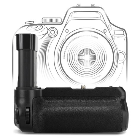 MB-N11 Battery Grip for Nikon Z6 II; Z7 II; Z 6, 7II, 6 II – Vertical Portrait Grip for EN-EL15 Batteries from CELLONIC
