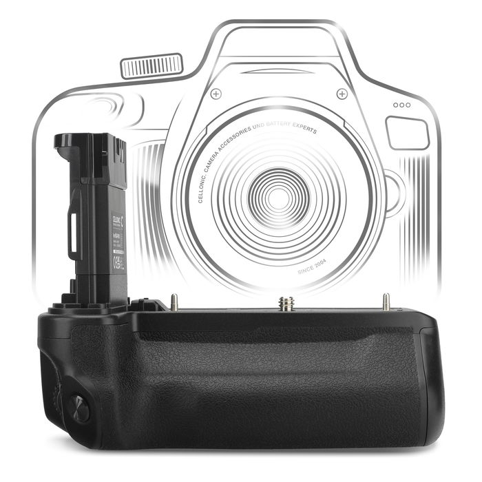 BG-R10 Battery Grip for Canon EOS R6 Mark II, R5, R5 C, R6 Cameras – LP-E6N, LP-E6NH Vertical Portrait Grip
