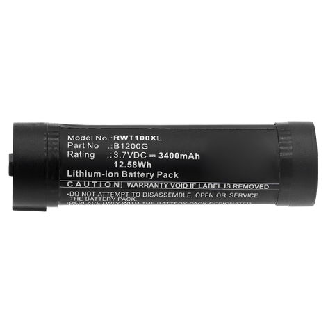 Battery for RealWear B1200G; CommWear HMT-1 B1200G (3400mAh, 3.7V) from CELLONIC