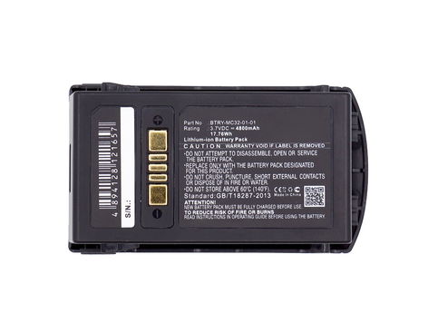 Battery for Motorola MC3200; MC32N0; Zebra MC3200; MC32N0 Motorola BTRY-MC32-52MA-10 (4800mAh, 3.7V) from CELLONIC