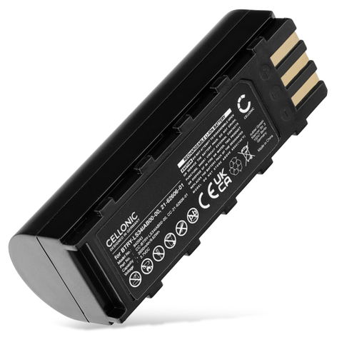 Battery for Honeywell 8800; Motorola MT2000; Zebra MT2000 21-62606-01,BTRY-LS34IAB00,KT-BTYMT-01R (2600mAh, 3.7V) from CELLONIC