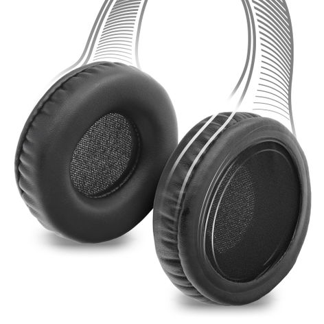 2x Replacement Ear Pads for 70x70x35mm – Black Headphone Cushions from CELLONIC