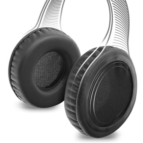 2x Replacement Ear Pads for 90x90x50mm – Black Headphone Cushions from CELLONIC