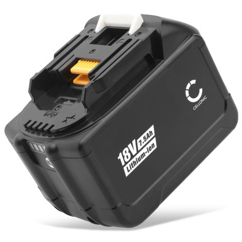 Battery for Makita DTM52Z; DHS680Z; DHP486; DHS680; DTW300; DTW300Z (7500mAh, 18V) from CELLONIC