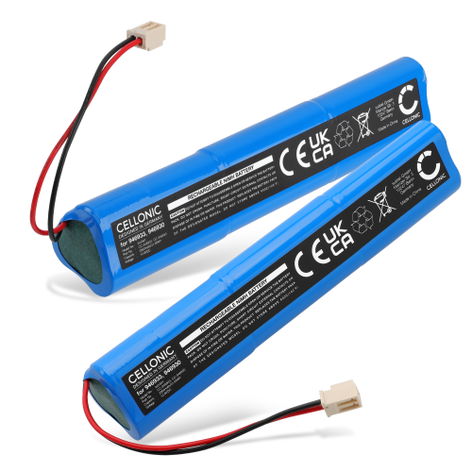 2x Battery for Velux Solar Shutter Motor 946933 (2000mAh, 10.8V) from CELLONIC