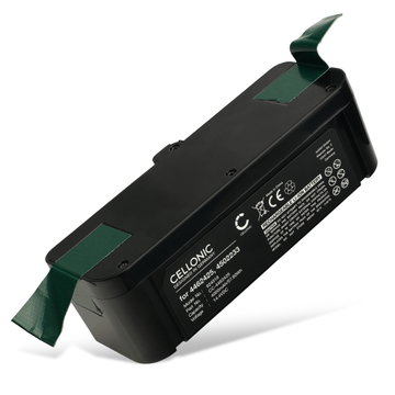 Battery for iRobot Roomba 980, 960, 671, 615, 675, 681, 691, 965/ 4462425 4000mAh from CELLONIC