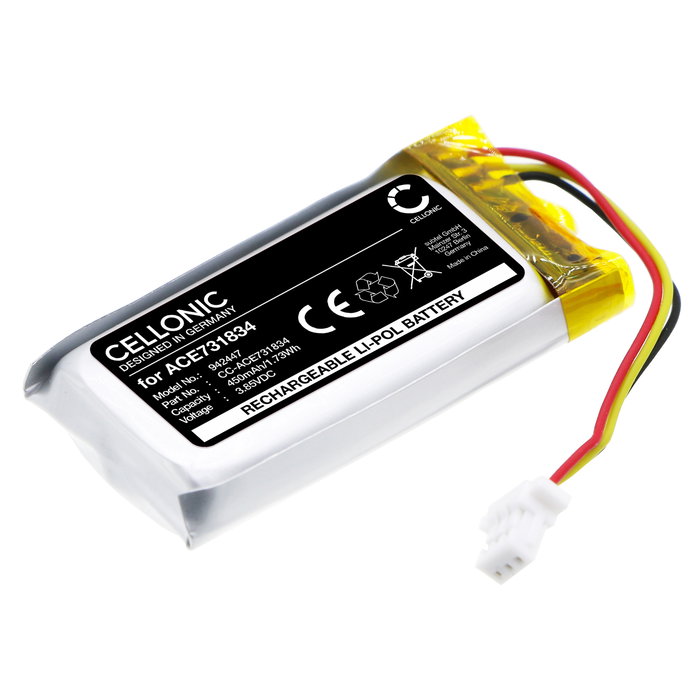 Battery for Sony LinkBuds S ACE731834 (450mAh, 3.85V) from CELLONIC