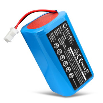 Battery for Cecotec CONGA 990, 950, 1190, 1090 , Conga 1090, 990, Neatsvor X500 (Cecotec CONG1002) 2600mAh from CELLONIC